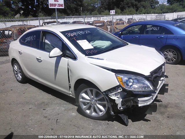 1G4PR5SK9E4185760 - 2014 BUICK VERANO CONVENIENCE WHITE photo 1