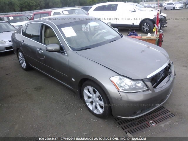 JNKAY01E07M311310 - 2007 INFINITI M35 SPORT BROWN photo 1