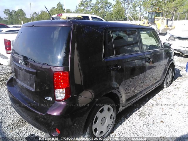 JTLZE4FE6CJ008531 - 2012 TOYOTA SCION XB Qırmızı foto 4