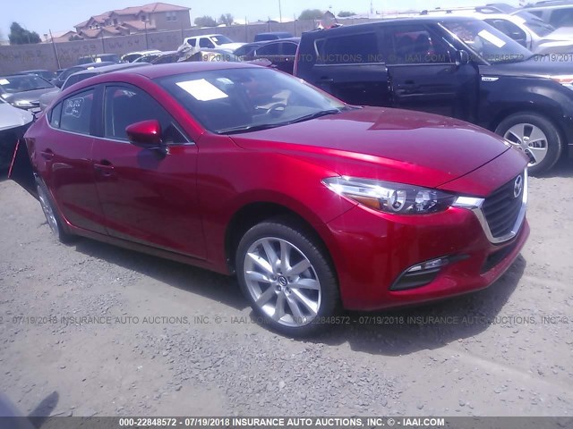 3MZBN1V79HM121699 - 2017 MAZDA 3 TOURING RED photo 1