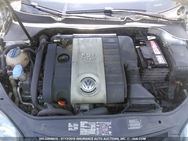 WVWEV71K86W143414 - 2006 VOLKSWAGEN NEW GTI SILVER photo 10