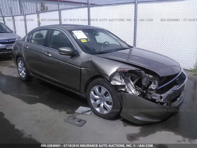 1HGCP2F8XAA088702 - 2010 HONDA ACCORD EXL BROWN photo 1