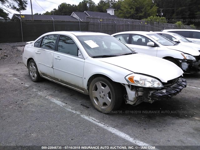 2G1WD58C579216297 - 2007 CHEVROLET IMPALA SUPER SPORT WHITE photo 1