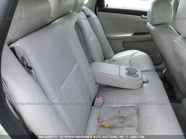 2G1WD58C579216297 - 2007 CHEVROLET IMPALA SUPER SPORT WHITE photo 8