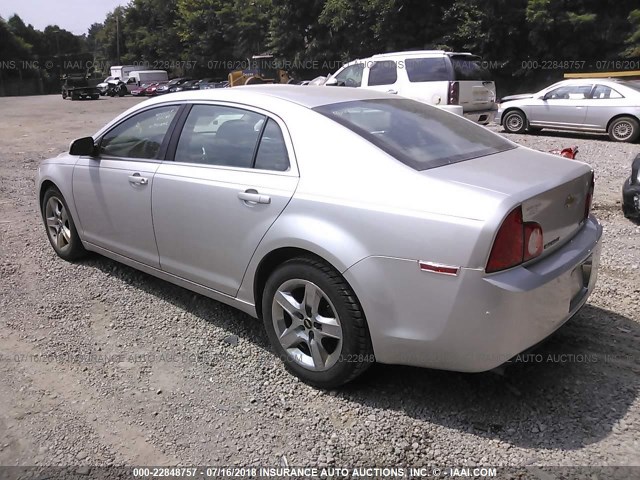 1G1ZC5E0XAF278674 - 2010 CHEVROLET MALIBU 1LT 银色 照片 3