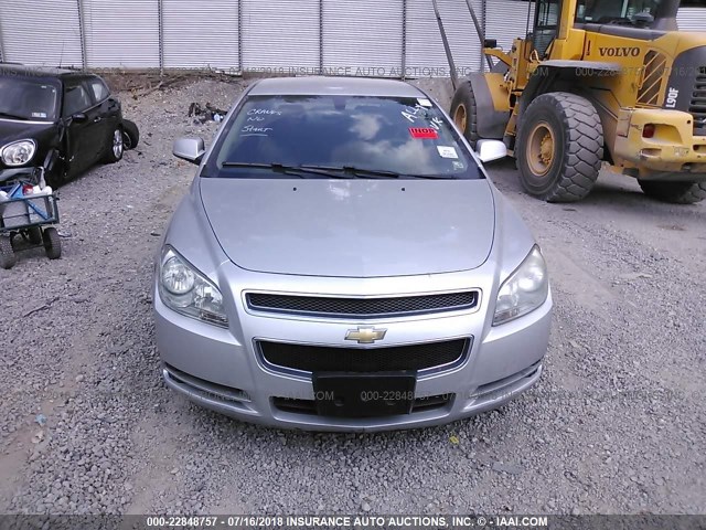 1G1ZC5E0XAF278674 - 2010 CHEVROLET MALIBU 1LT 银色 照片 6