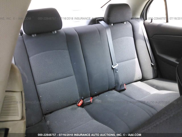 1G1ZC5E0XAF278674 - 2010 CHEVROLET MALIBU 1LT 银色 照片 8