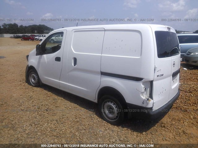 3N6CM0KN7FK695358 - 2015 NISSAN NV200 WHITE photo 3