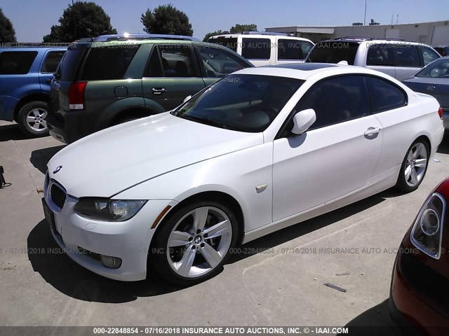 WBAWB7C55AP048295 - 2010 BMW 335 I WHITE photo 2