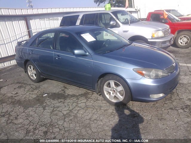 4T1BF32K42U534410 - 2002 TOYOTA CAMRY LE/XLE/SE Mavi foto 1