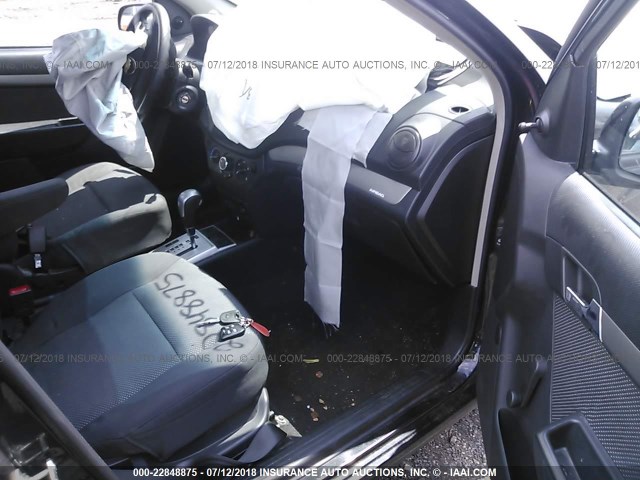 KL1TD56E29B355908 - 2009 CHEVROLET AVEO LS/LT 黑色 照片 5