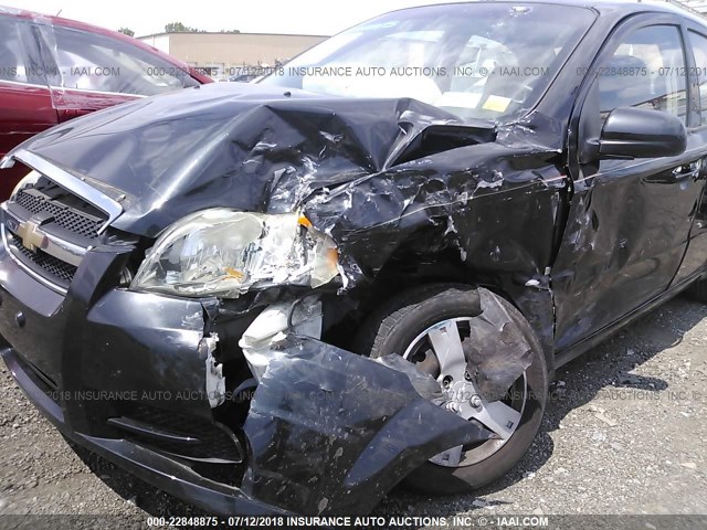 KL1TD56E29B355908 - 2009 CHEVROLET AVEO LS/LT 黑色 照片 6