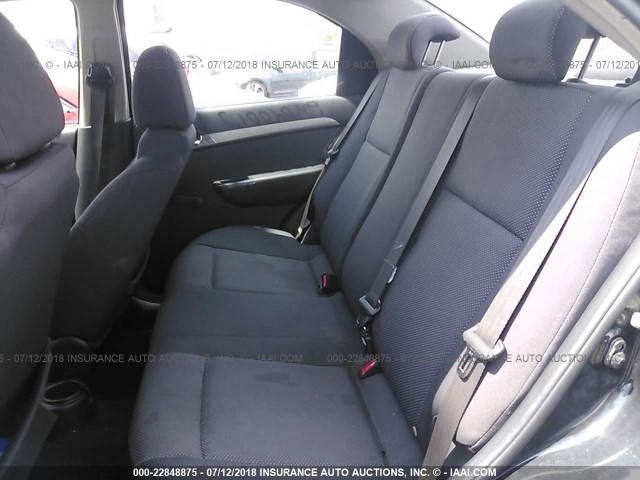 KL1TD56E29B355908 - 2009 CHEVROLET AVEO LS/LT 黑色 照片 8