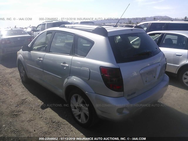 5Y2SL628X4Z444686 - 2004 PONTIAC VIBE SILVER photo 3