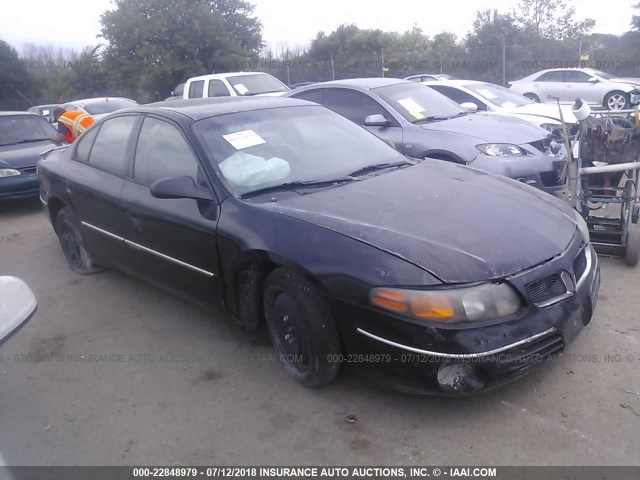 1G2HX54K0Y4247096 - 2000 PONTIAC BONNEVILLE SE BLACK photo 1