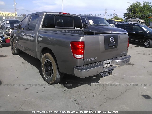 1N6BA07AX6N500809 - 2006 NISSAN TITAN XE/SE/LE Champagne photo 3