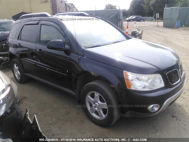 2CKDL73F566185415 - 2006 PONTIAC TORRENT BLACK photo 1