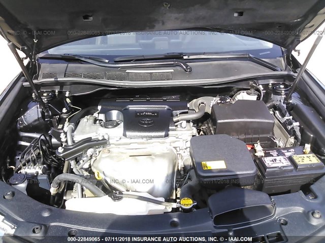 4T1BF1FK8CU079965 - 2012 TOYOTA CAMRY SE/LE/XLE 黑色 照片 10