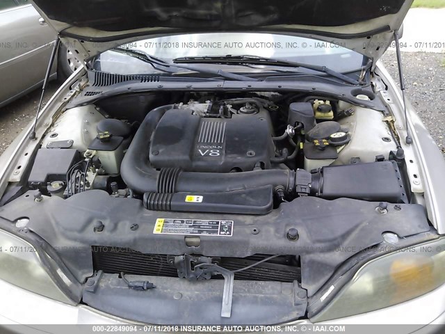 1LNHM87A5YY921546 - 2000 LINCOLN LS 棕色 照片 10