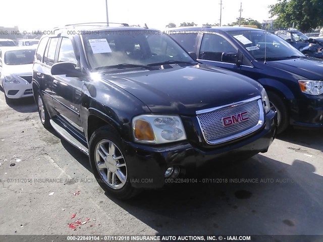 1GKET63MX82173222 - 2008 GMC ENVOY DENALI BLACK photo 1