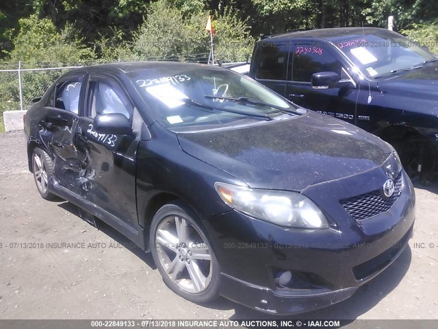 2T1BE40E79C006507 - 2009 TOYOTA COROLLA XRS 黑色 照片 1
