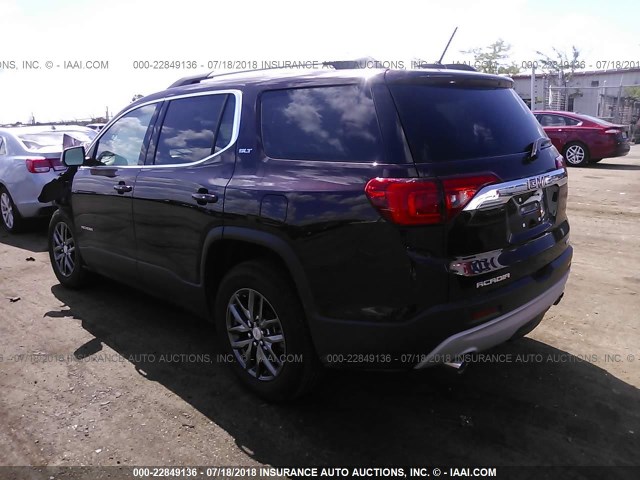 1GKKNULS8JZ129507 - 2018 GMC ACADIA SLT-1 Kasztanowy zdjęcie 3