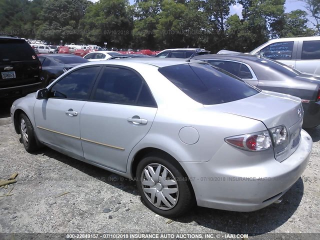 1YVHP80C965M62148 - 2006 MAZDA 6 I Srebrny zdjęcie 3
