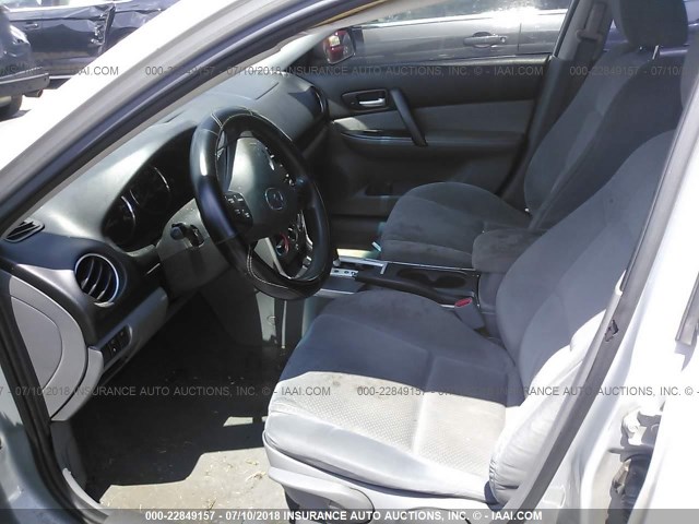 1YVHP80C965M62148 - 2006 MAZDA 6 I Srebrny zdjęcie 5