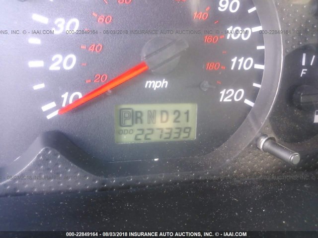 4F2YU09171KM39382 - 2001 MAZDA TRIBUTE LX/ES წითელი ფოტო 7