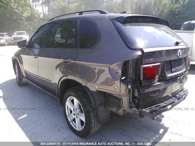 5UXZW0C51CL664337 - 2012 BMW X5 XDRIVE35D Boz foto 3
