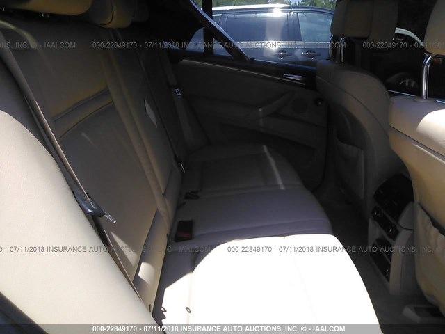 5UXZW0C51CL664337 - 2012 BMW X5 XDRIVE35D GRAY photo 8