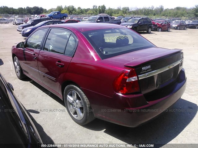 1G1ZU53866F196213 - 2006 CHEVROLET MALIBU LTZ წითელი ფოტო 3