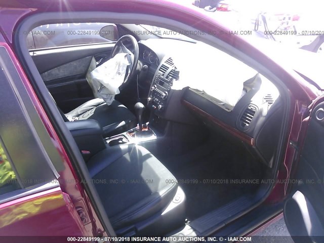 1G1ZU53866F196213 - 2006 CHEVROLET MALIBU LTZ წითელი ფოტო 5