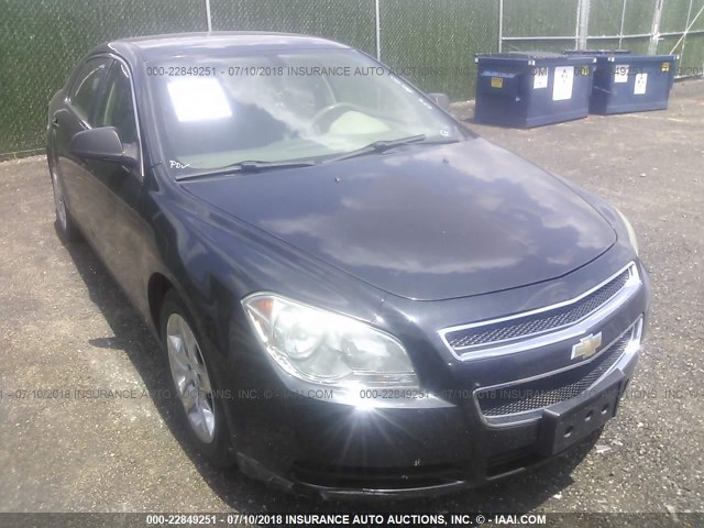 1G1ZA5E0XA4103939 - 2010 CHEVROLET MALIBU LS 黑色 照片 1