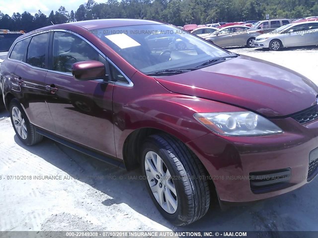 JM3ER293190223401 - 2009 MAZDA CX-7 BURGUNDY photo 1