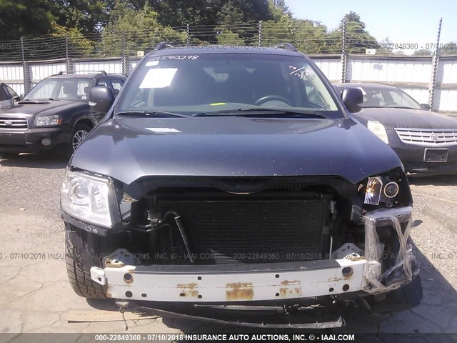 4S4WX92D984418163 - 2008 SUBARU TRIBECA LIMITED GRAY photo 6