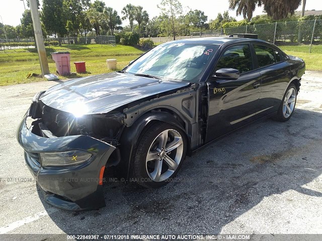 2C3CDXCT2JH162522 - 2018 DODGE CHARGER R/T BLACK photo 2