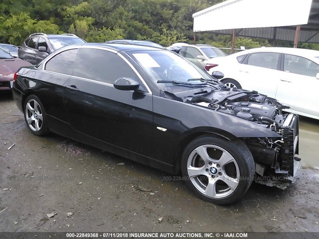 WBAWR33538P152508 - 2008 BMW 328 I SULEV BLACK photo 1