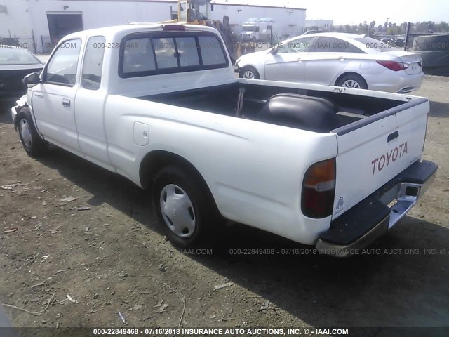 4TAVL52N6VZ330369 - 1997 TOYOTA TACOMA XTRACAB WHITE photo 3