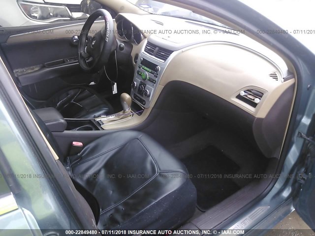 1G1ZG57B19F247666 - 2009 CHEVROLET MALIBU LS Yaşıl foto 5