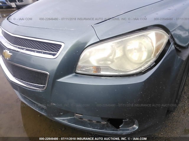 1G1ZG57B19F247666 - 2009 CHEVROLET MALIBU LS Yaşıl foto 6