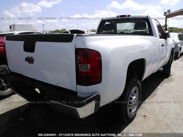 1GC0CVCG3BF207933 - 2011 CHEVROLET SILVERADO C2500 HEAVY DUTY WHITE photo 4