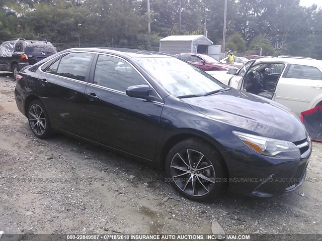 4T1BF1FK9FU032321 - 2015 TOYOTA CAMRY LE/XLE/SE/XSE BLACK photo 1