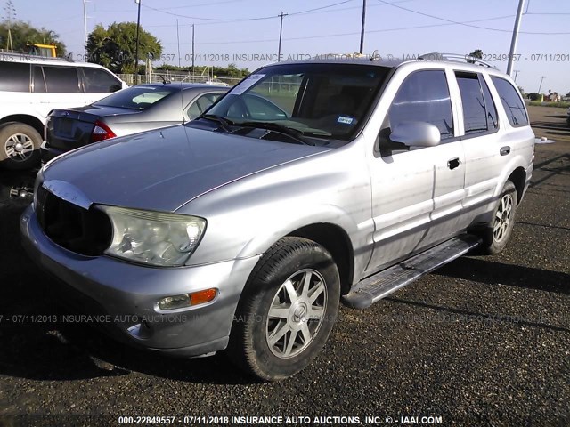 5GADS13S162142001 - 2006 BUICK RAINIER CXL GRAY photo 2