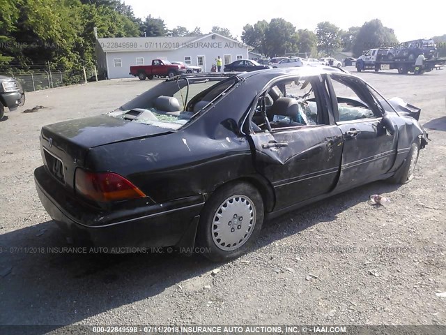 JH4KA9640TC005320 - 1996 ACURA 3.5RL BLACK photo 4