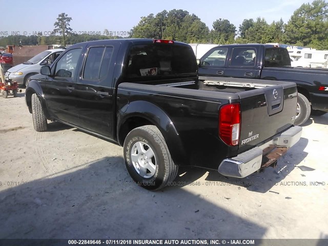 1N6AD07UX7C443585 - 2007 NISSAN FRONTIER CREW CAB LE/SE/OFF ROAD BLACK photo 3