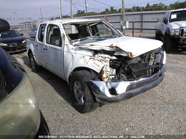 1N6AD07U09C400652 - 2009 NISSAN FRONTIER CREW CAB SE/LE/NISMO WHITE photo 1