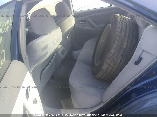 4T4BF3EK4BR112641 - 2011 TOYOTA CAMRY SE/LE/XLE 蓝色 照片 8