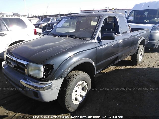 4TASN92N1XZ516151 - 1999 TOYOTA TACOMA XTRACAB PRERUNNER შავი ფოტო 2