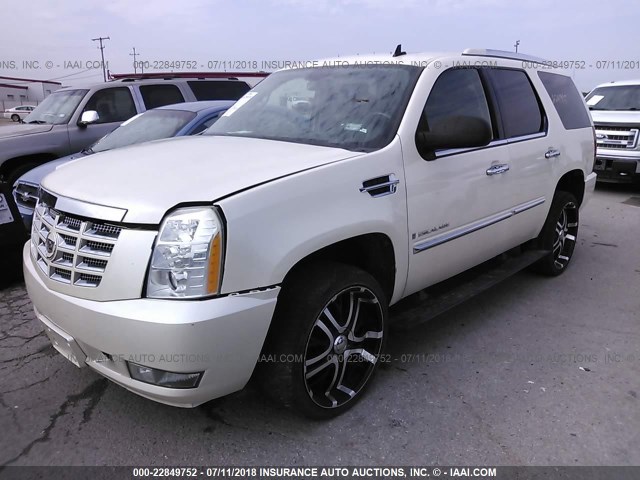 1GYFK63898R261444 - 2008 CADILLAC ESCALADE LUXURY CREAM photo 2